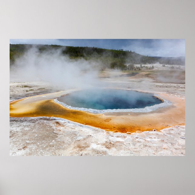 HotSpring i Yellowstone Poster (Framsidan)