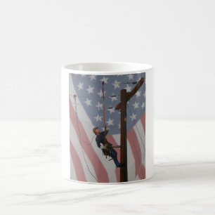 HOTSTICKIN USA KAFFEMUGG