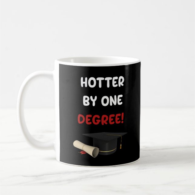 Hotter vid en grad styr grad kaffemugg (Vänster)