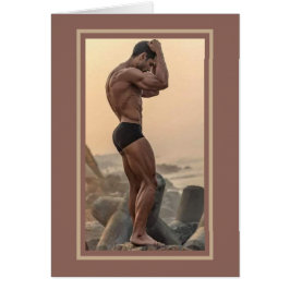 Hottest Hunks på planeten! Dags för jämlikhet! Hälsningskort