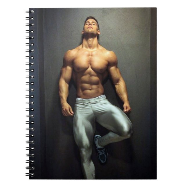 Hottest Hunks på planeten! Dags för jämlikhet! Nej Anteckningsbok (Framsidan)