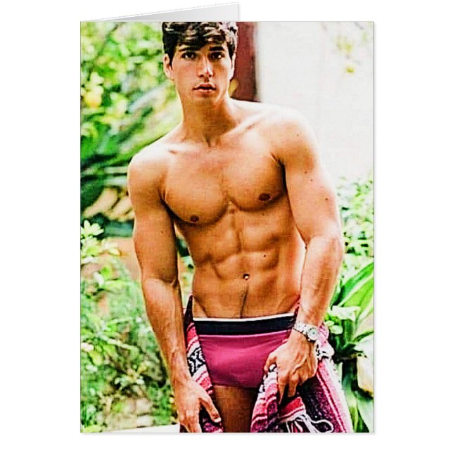 Hottest Hunks på planeten! Dags för jämlikhet! OBS Kort (Framsidan)