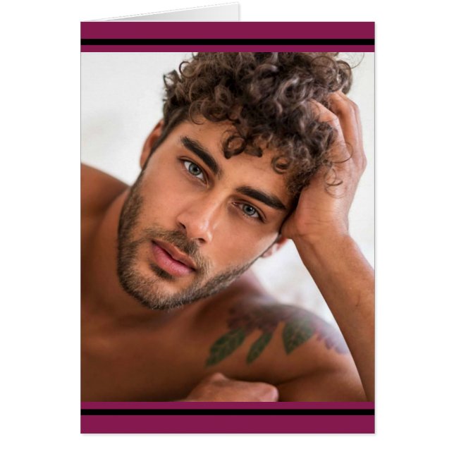 Hottest Hunks på planeten! Dags för jämlikhet! OBS Kort (Framsidan)