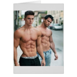 Hottest Hunks på planeten! Dags för jämlikhet! OBS Kort