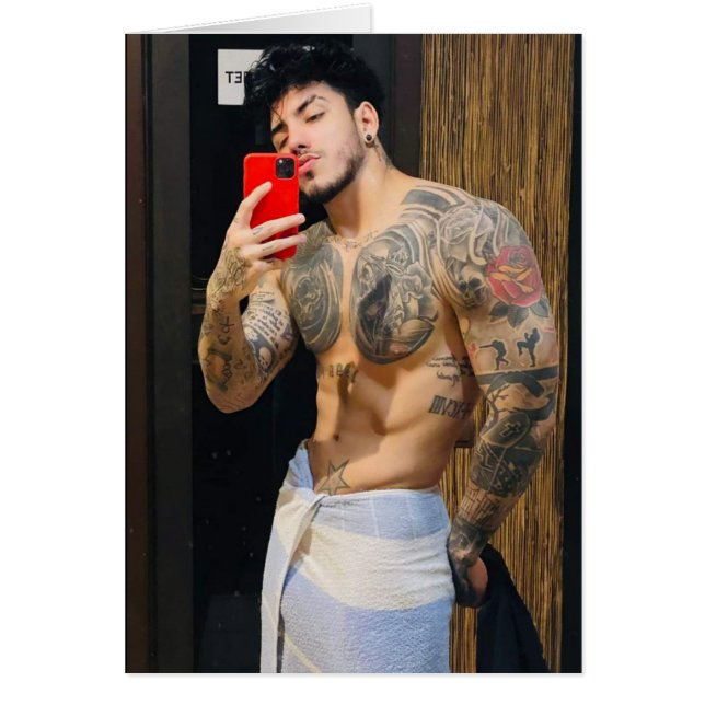 Hottest Hunks på planeten! Dags för jämlikhet! OBS Kort (Framsidan)