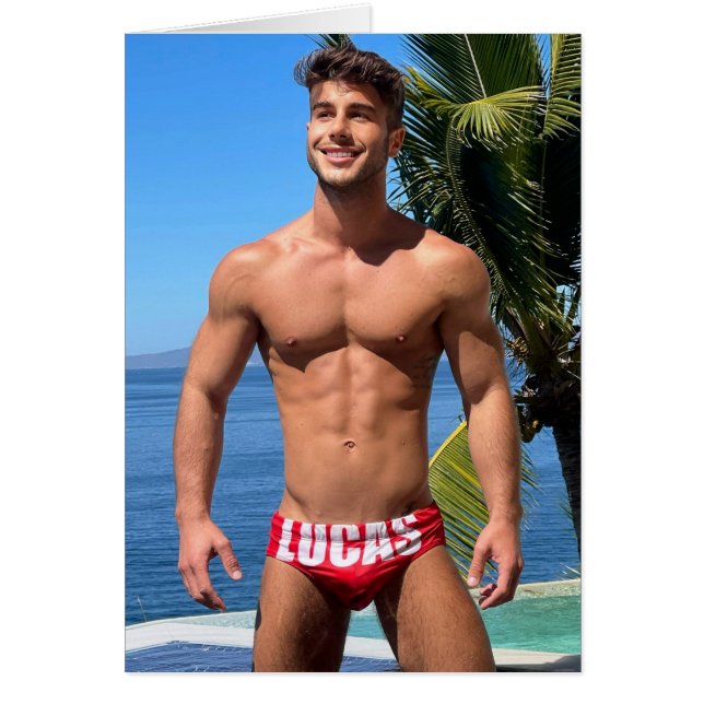 Hottest Hunks på planeten! Dags för jämlikhet! OBS Kort (Framsidan)