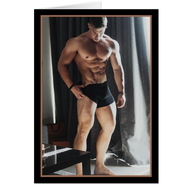 Hottest Hunks på planeten! Dags för jämlikhet! OBS Kort (Framsidan)