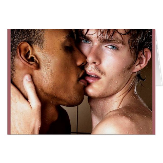 Hottest Hunks på planeten! Dags för jämlikhet! OBS Kort (Framsidan Horizontal)