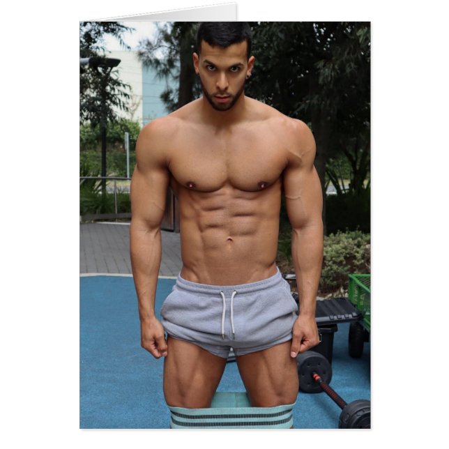 Hottest Hunks på planeten! Dags för jämlikhet! OBS Kort (Framsidan)