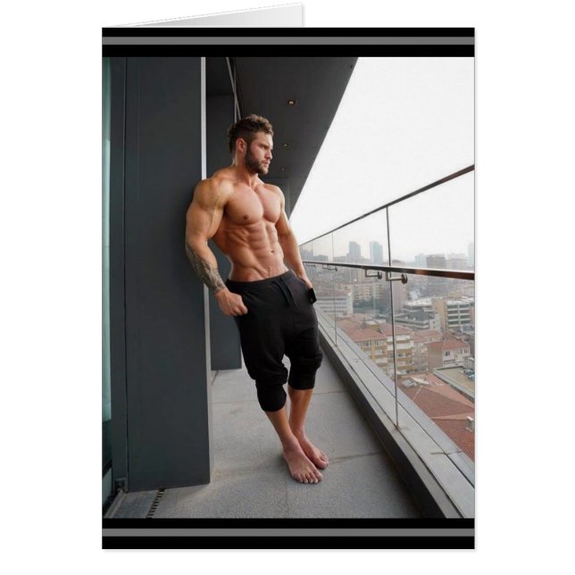 Hottest Hunks på planeten! Dags för jämlikhet! OBS Kort (Framsidan)
