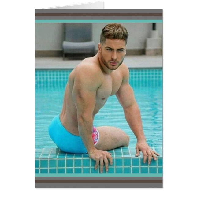 Hottest Hunks på planeten! Dags för jämlikhet! OBS Kort (Framsidan)