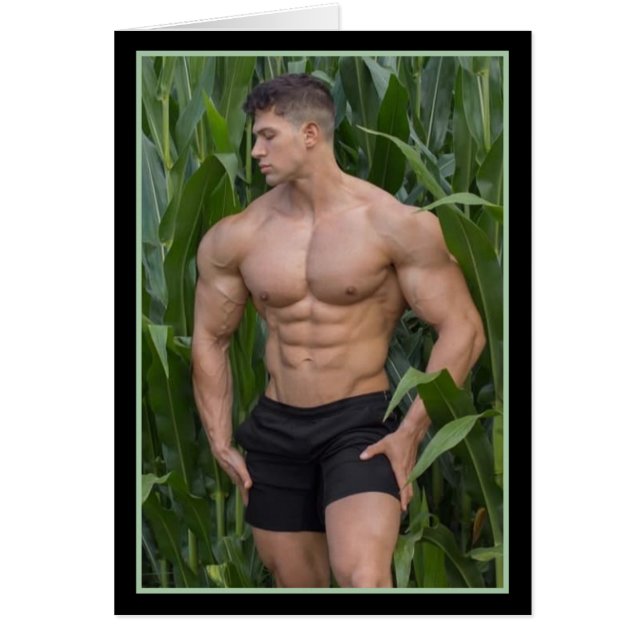 Hottest Hunks på planeten! Dags för jämlikhet! OBS Kort (Framsidan)