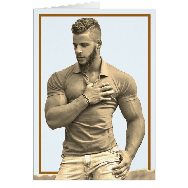 Hottest Hunks på planeten! Dags för jämlikhet! OBS Kort (Framsidan)