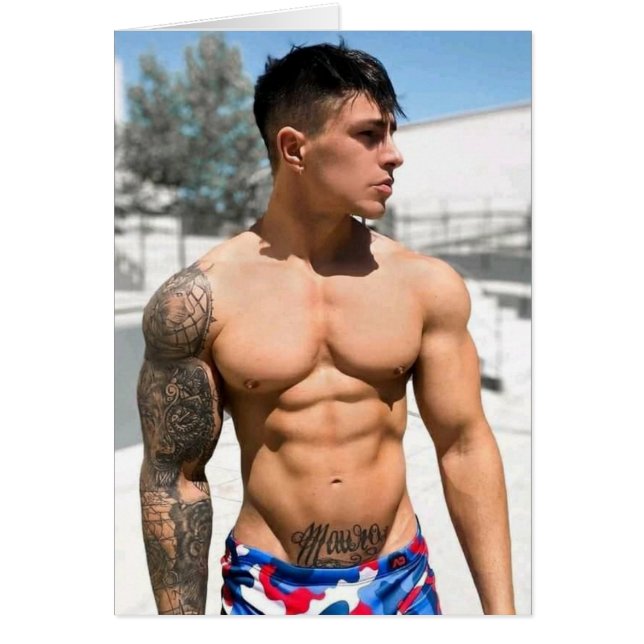 Hottest Hunks på planeten! Dags för jämlikhet! OBS Kort (Framsidan)