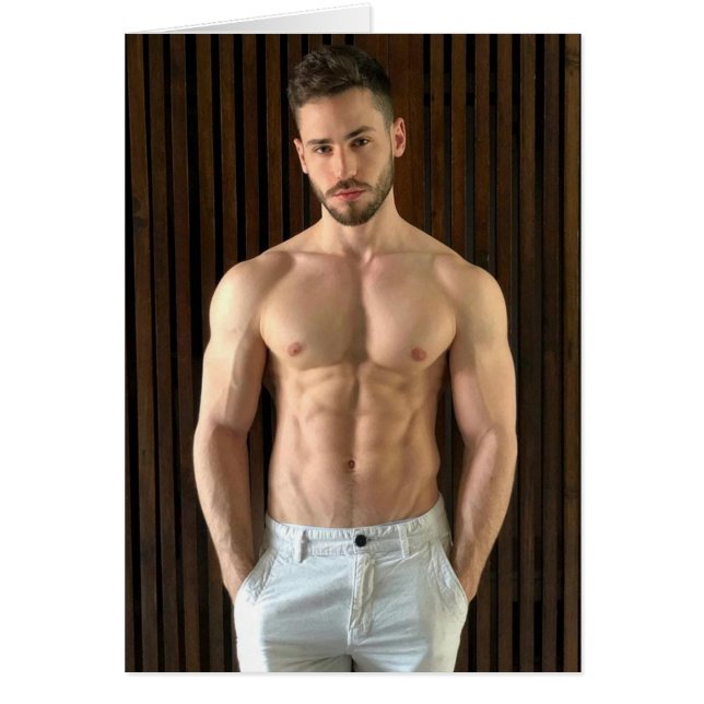 Hottest Hunks på planeten! Dags för jämlikhet! OBS Kort (Framsidan)