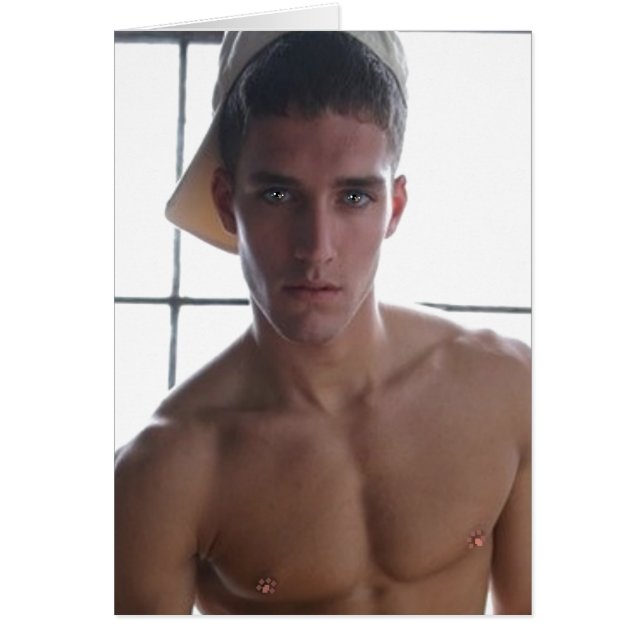 Hottest Hunks på planeten! Dags för jämlikhet! OBS Kort (Framsidan)