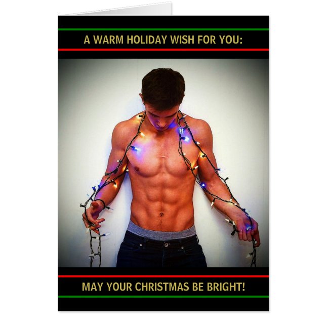 Hottest Hunks på planeten! Dags för jämlikhet! OBS Kort (Framsidan)