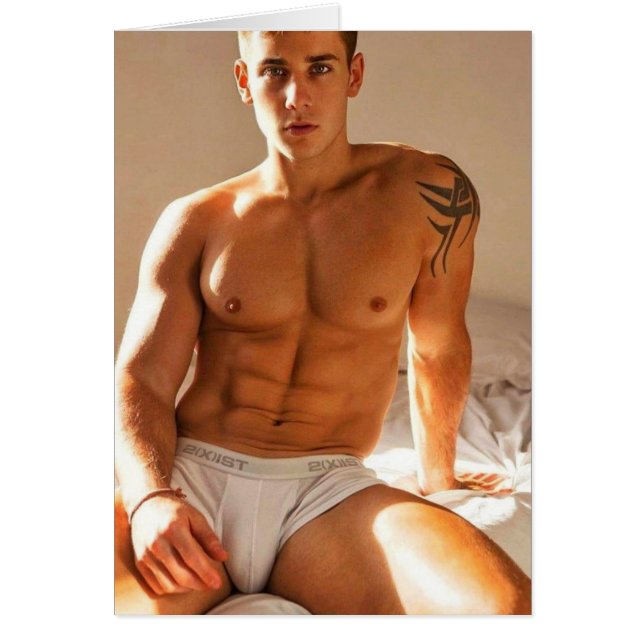 Hottest Hunks på planeten! Dags för jämlikhet! OBS Kort (Framsidan)