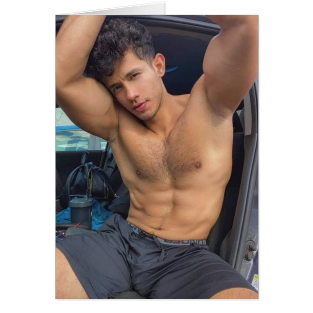 Hottest Hunks på planeten! Dags för jämlikhet! OBS Kort (Framsidan)