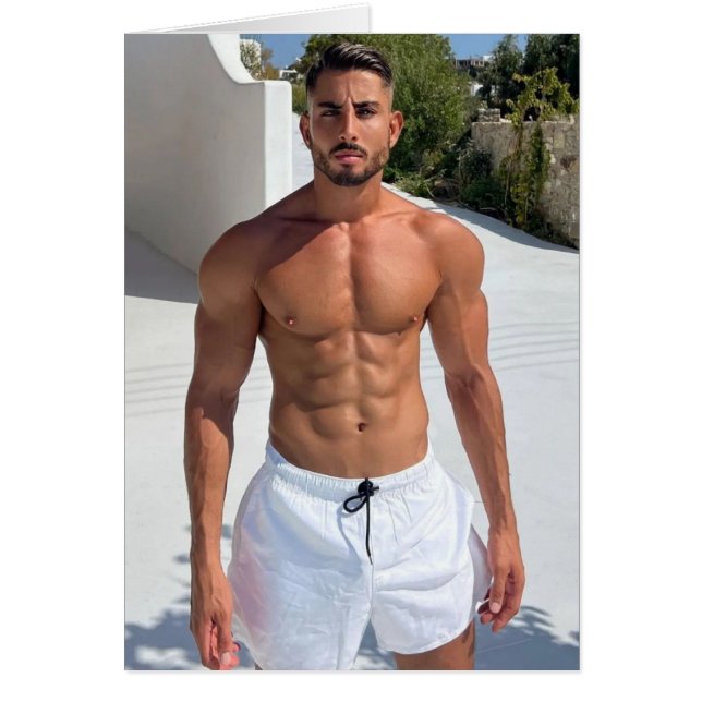 Hottest Hunks på planeten! Dags för jämlikhet! OBS Kort (Framsidan)