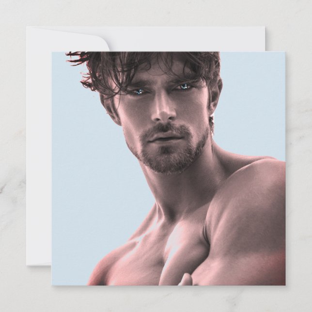 Hottest Hunks på planeten! Dags för jämlikhet! Tack Kort (Framsida)