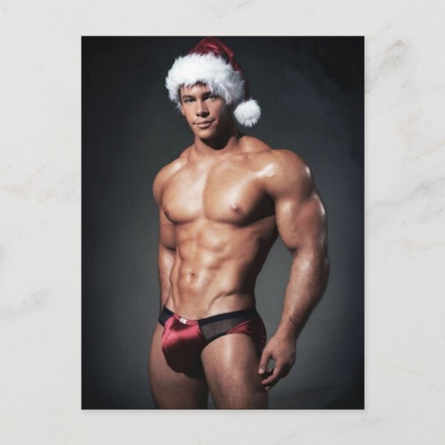 Hottest Hunks på planeten! Dags för jämlikhet! Vykort (Framsida)