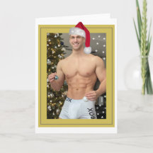 Hottest Hunks på planeten! Julbuff Santa