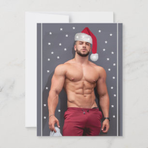 Hottest Hunks på planetens julklapp Vykort
