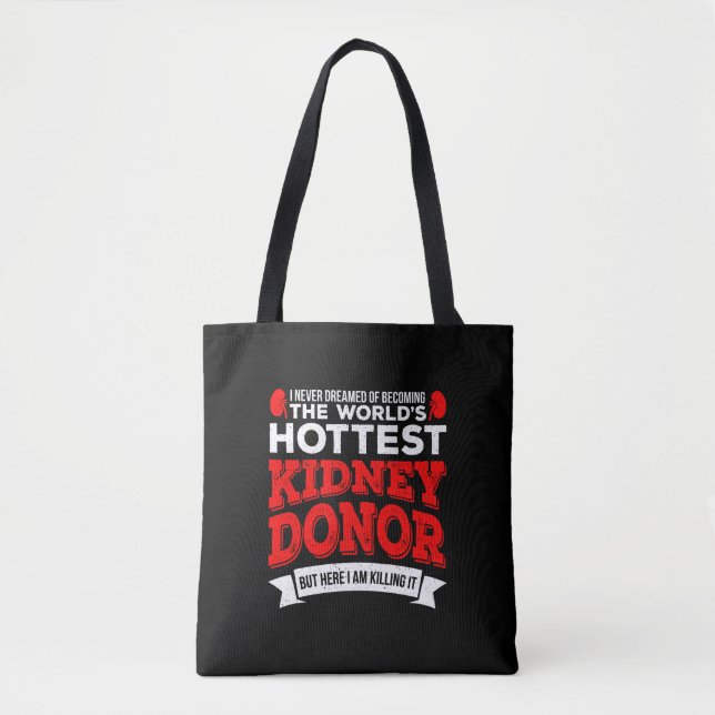 Hottest Kidney Donor Organ Transplant Kirurgi Tygkasse (Framsida)