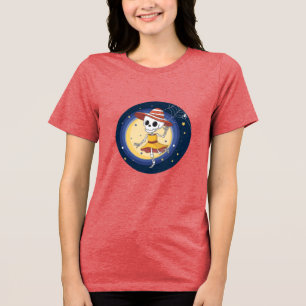 Hottest Skeleton Halloween Shirt Cute och Funny T