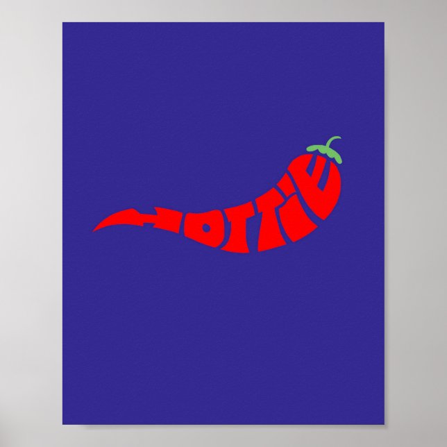 ‘HOTTIE’ Matt poster (Framsidan)