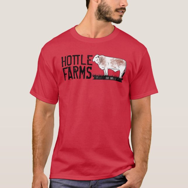 Hottle brukar T-tröja Tee (Framsida)