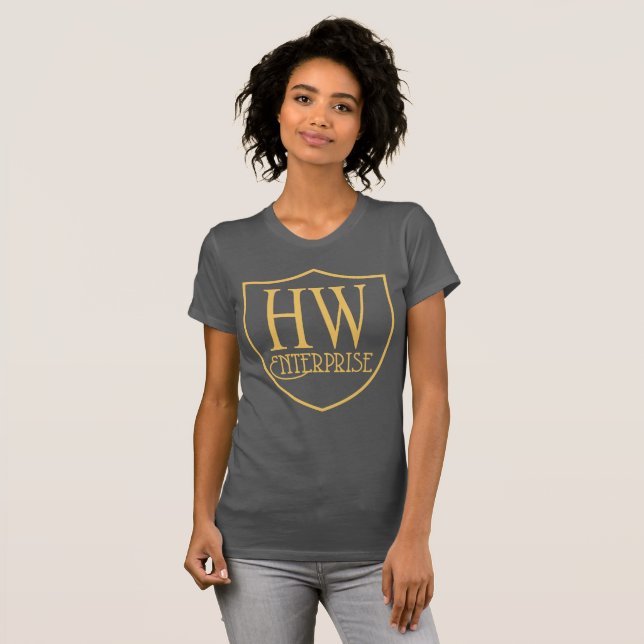 hotwifeföretag t shirt (Hel framsida)