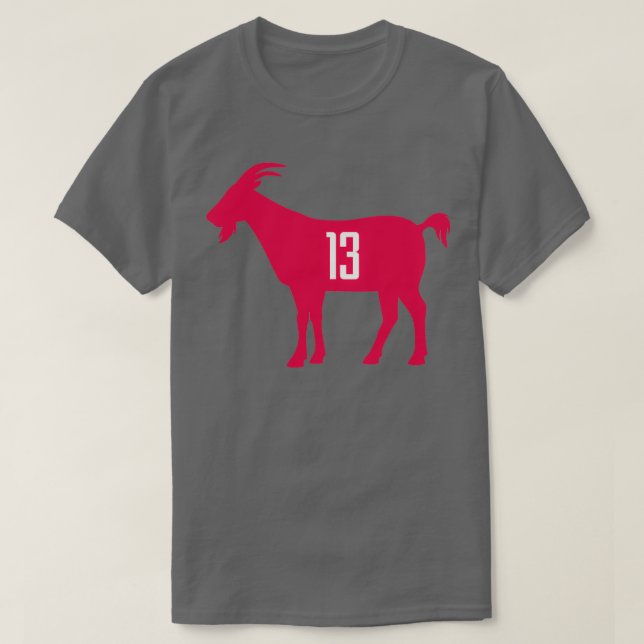 HOU GOAT 13 svart T Shirt (Design framsida)