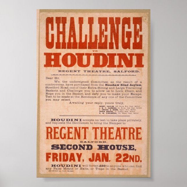 Houdini Challenge Poster (Framsidan)