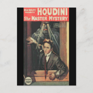 Houdini mannen bakom mysteriet vykort
