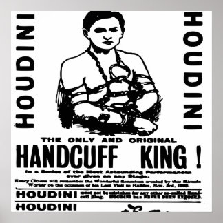 Houdini på Palace Theater Poster