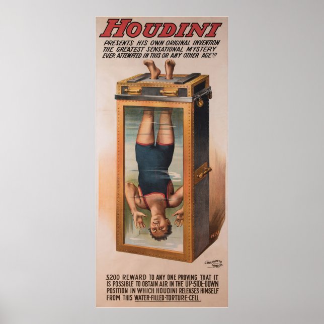 Houdini Poster (Framsidan)