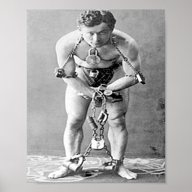 Houdini Vintage Poster (Framsidan)