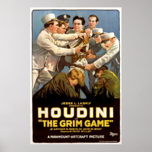 Houdini: Vintagen Grim Game (1919) Poster