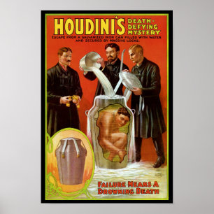 Houdinis Död-Trotsa gåta Poster