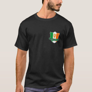 HOUGHTON Irländskt Namn Irland Flagga Harpa Familj T Shirt
