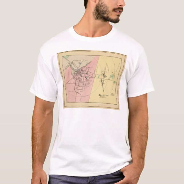 Houlton Aroostook Co T Shirt (Framsida)
