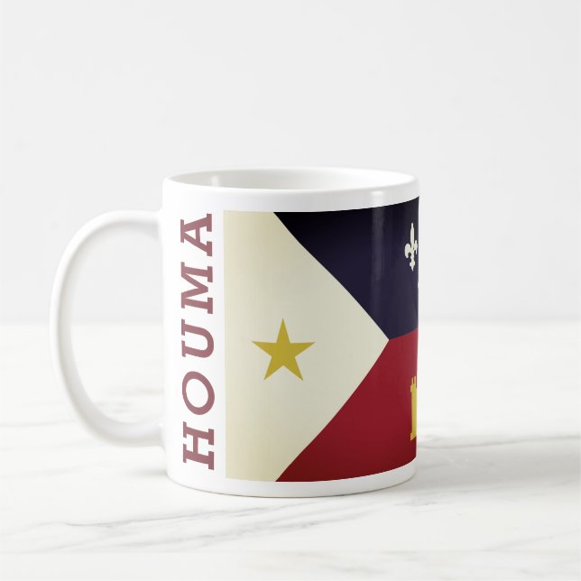 Houma, Louisiana Kaffemugg (Vänster)