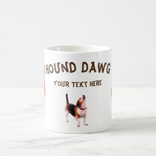Hound Dawg Beagle Funny Personlig Kaffemugg