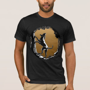 Hound Dog T-shirt Jakt Hund T-Shirt Coonhound T