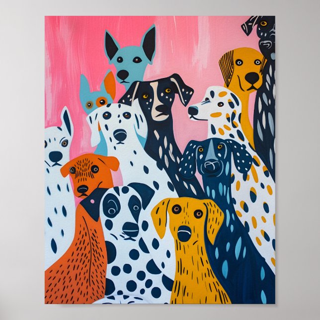 Hound Gang 🐕 Poster (Framsidan)