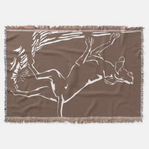 Hound Hund Blanket Hunting Hund Throw Blanket Filt
