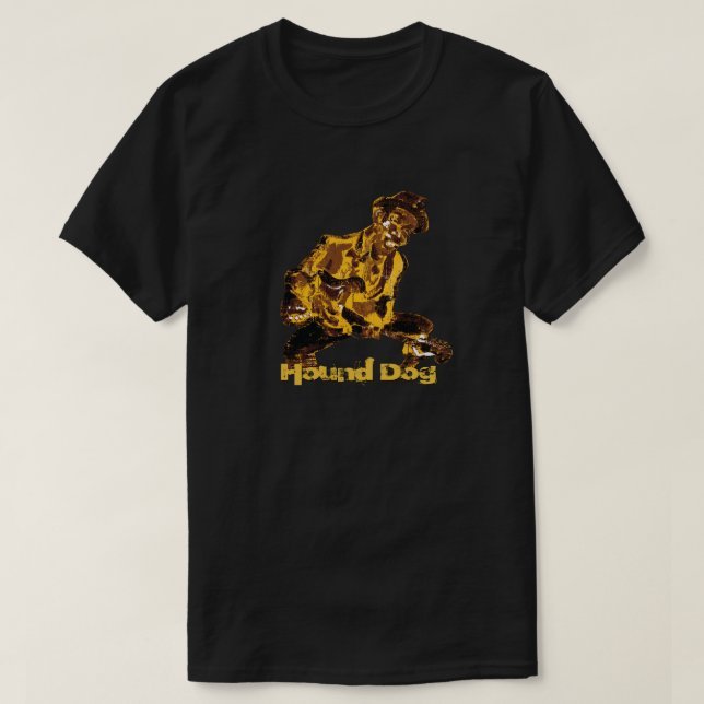 Hound Hund Chicago Blues T Shirt (Design framsida)