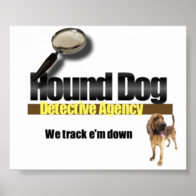 Hound Hund kriminalpolis Poster (Framsidan)